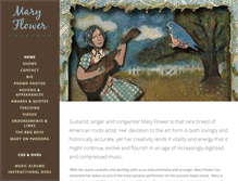 Tablet Screenshot of maryflower.com